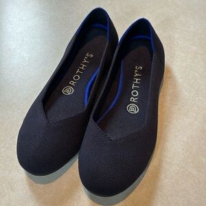 Rothy’s navy blue, size 7.5